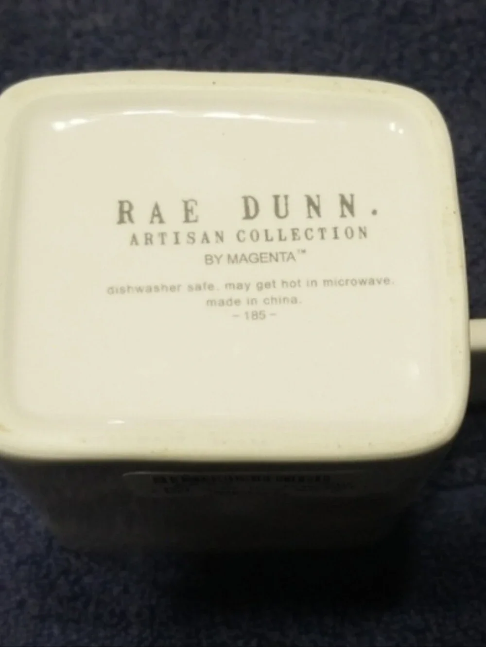 Rae Dunn Cream Container